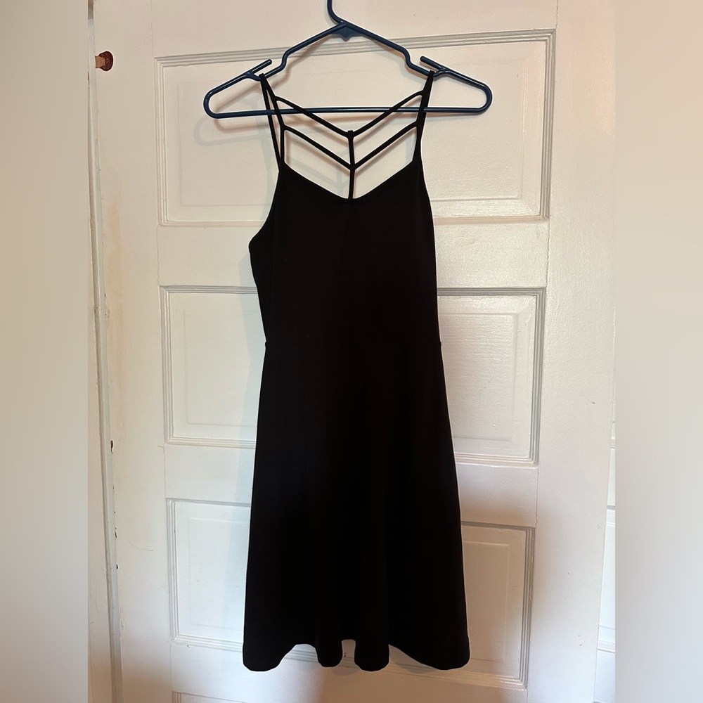 Express midi cotton flare dress NWT